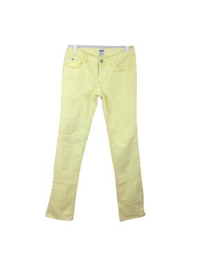 Vans Off The Walls Yellow Straight Leg Jeans
